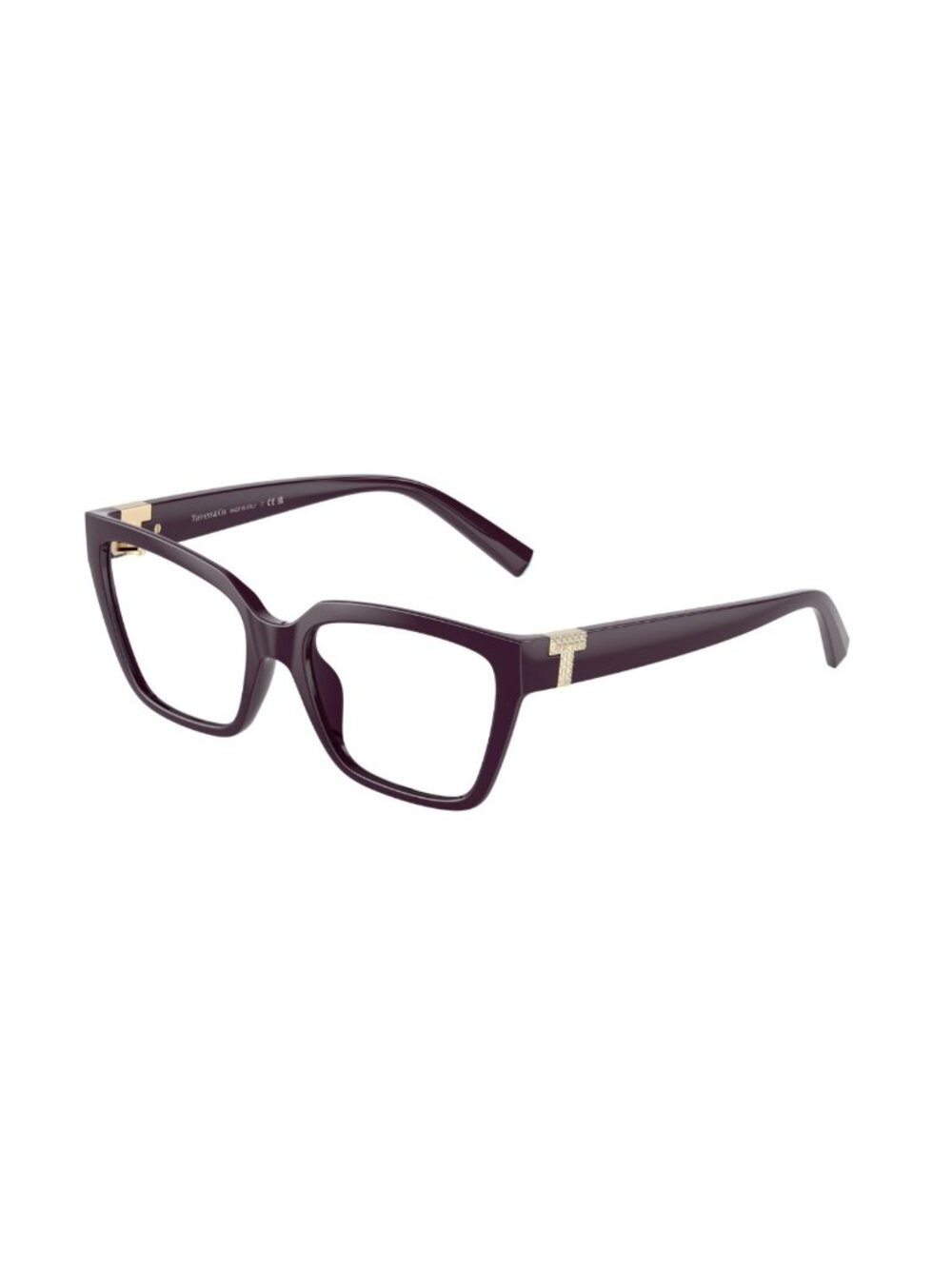 Tiffany & Co Eyeglasses Glasses TF 2257BU 8427 Deep Kunzite Purple 54mm w/case - Picture 5 of 6